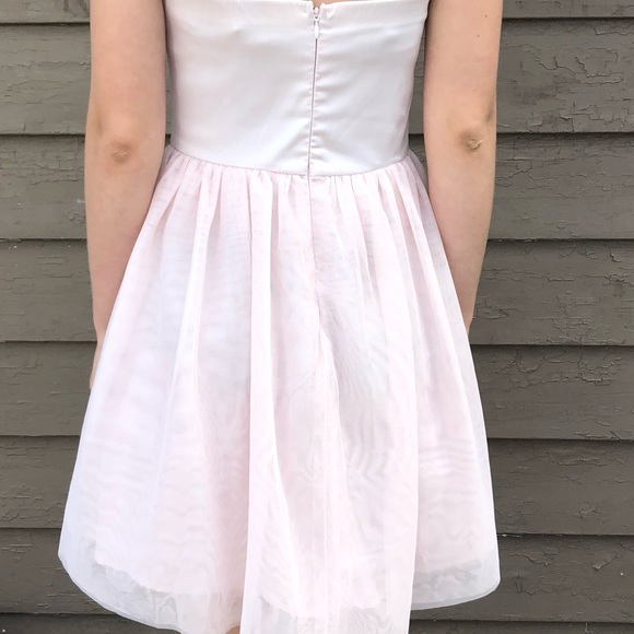 NWT! Delia’s strapless tulle dress in blush! - Picture 4 of 6